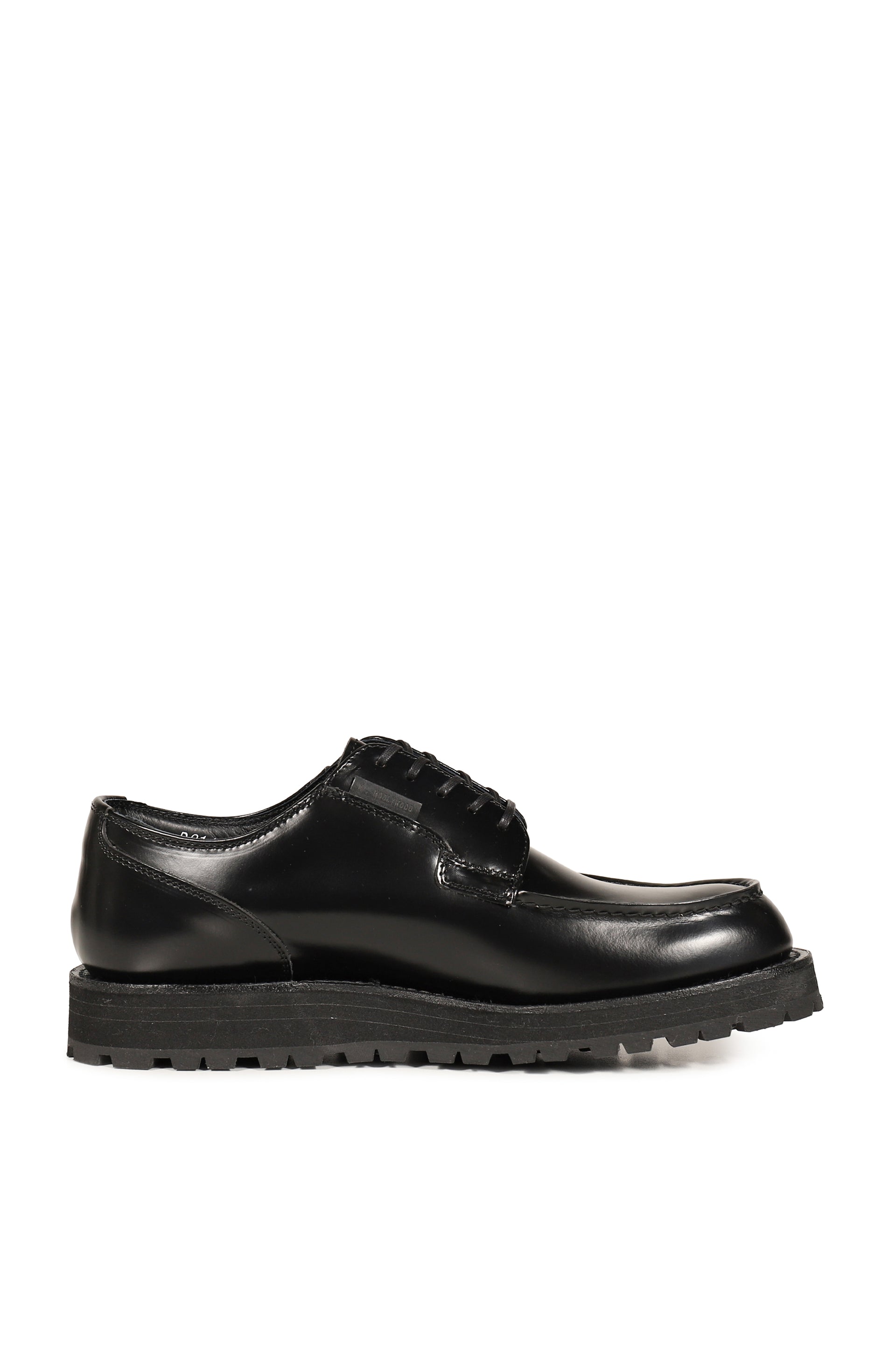LEATHER SHOES / BLK