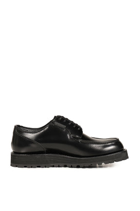 LEATHER SHOES / BLK