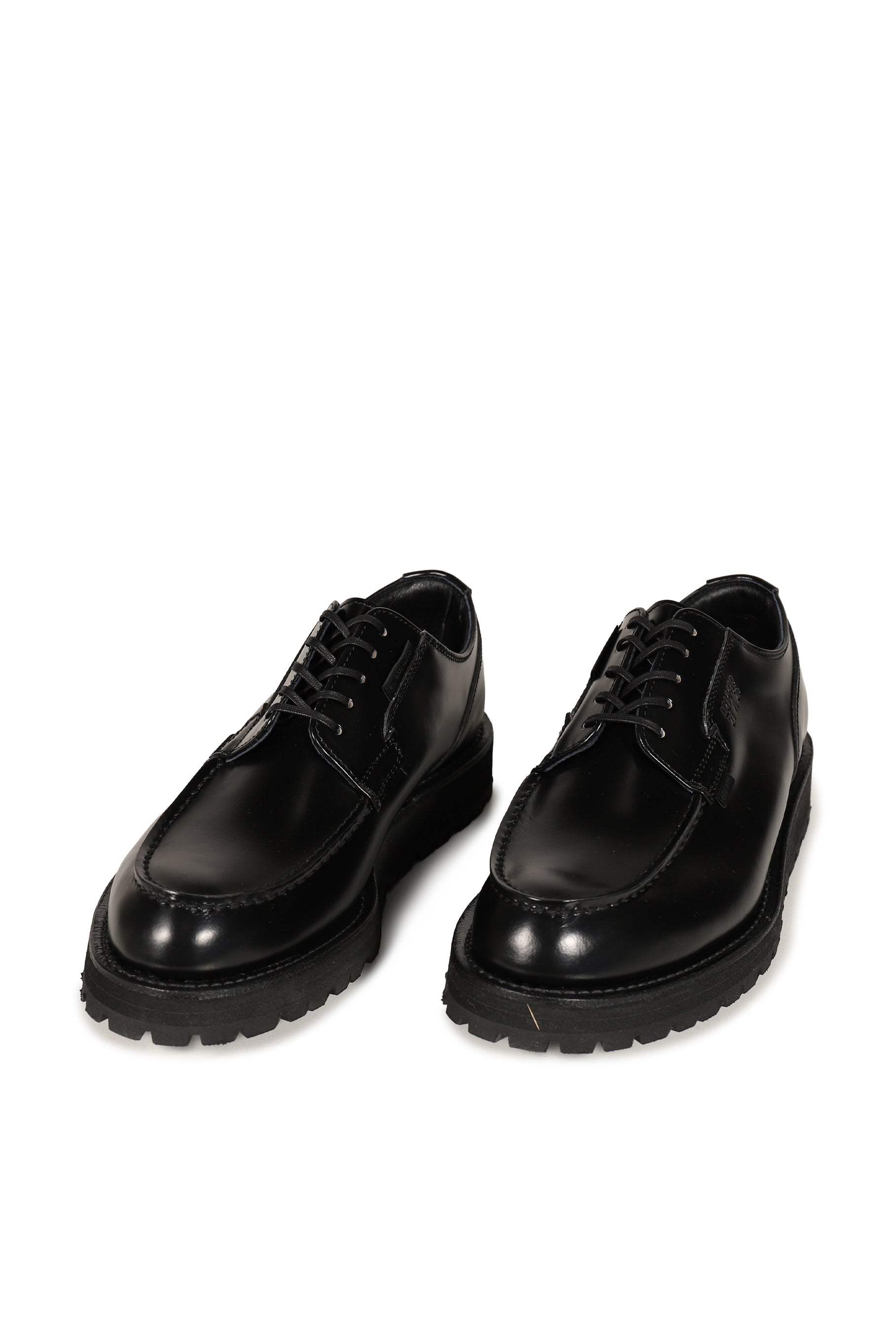 LEATHER SHOES / BLK
