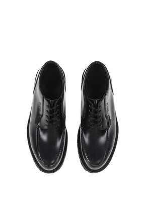 LEATHER SHOES / BLK