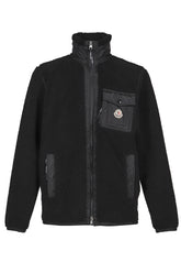 ZIP UP CARDIGAN / BLACK