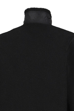 ZIP UP CARDIGAN / BLACK