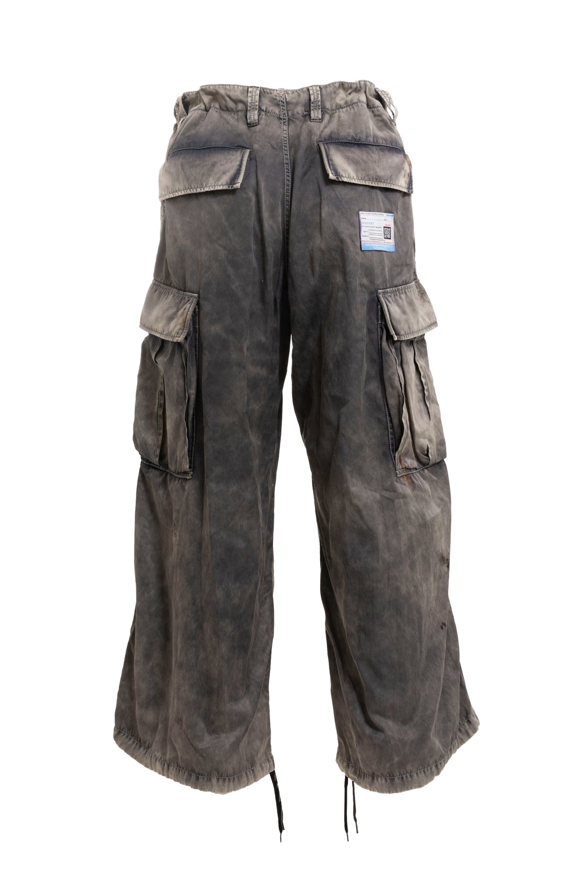 VINTAGE FINISHED CARGO TROUSERS / GRY