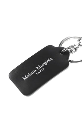 DOUBLE TAG KEYRING SMALL / BLK