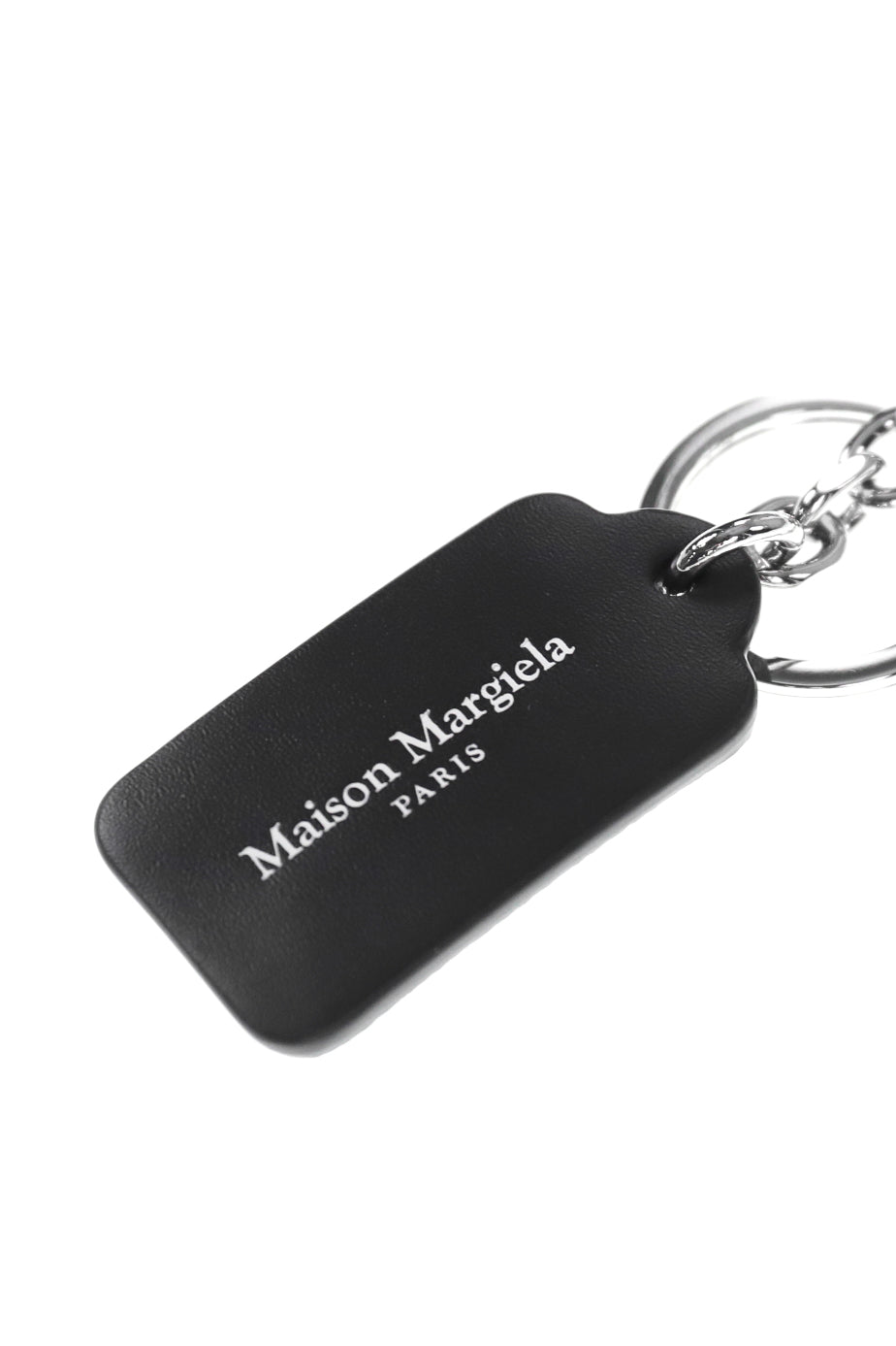 DOUBLE TAG KEYRING SMALL / BLK