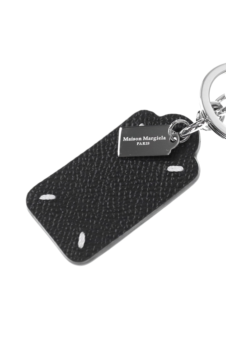 DOUBLE TAG KEYRING SMALL / BLK