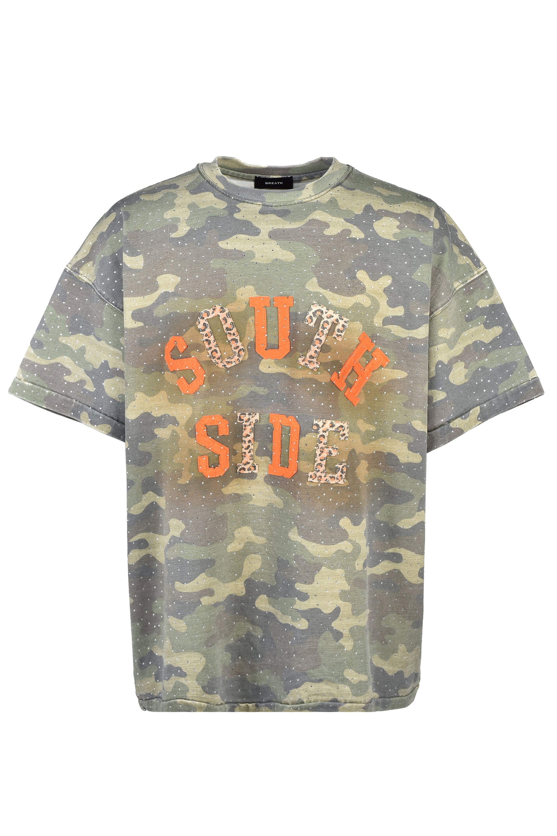 RHINESTONE WAPPEN TEE / CAMO