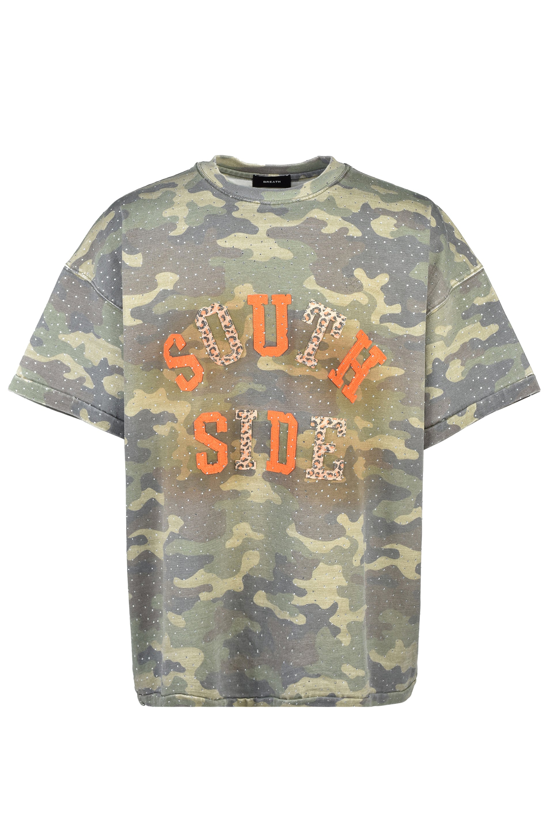 RHINESTONE WAPPEN TEE / CAMO