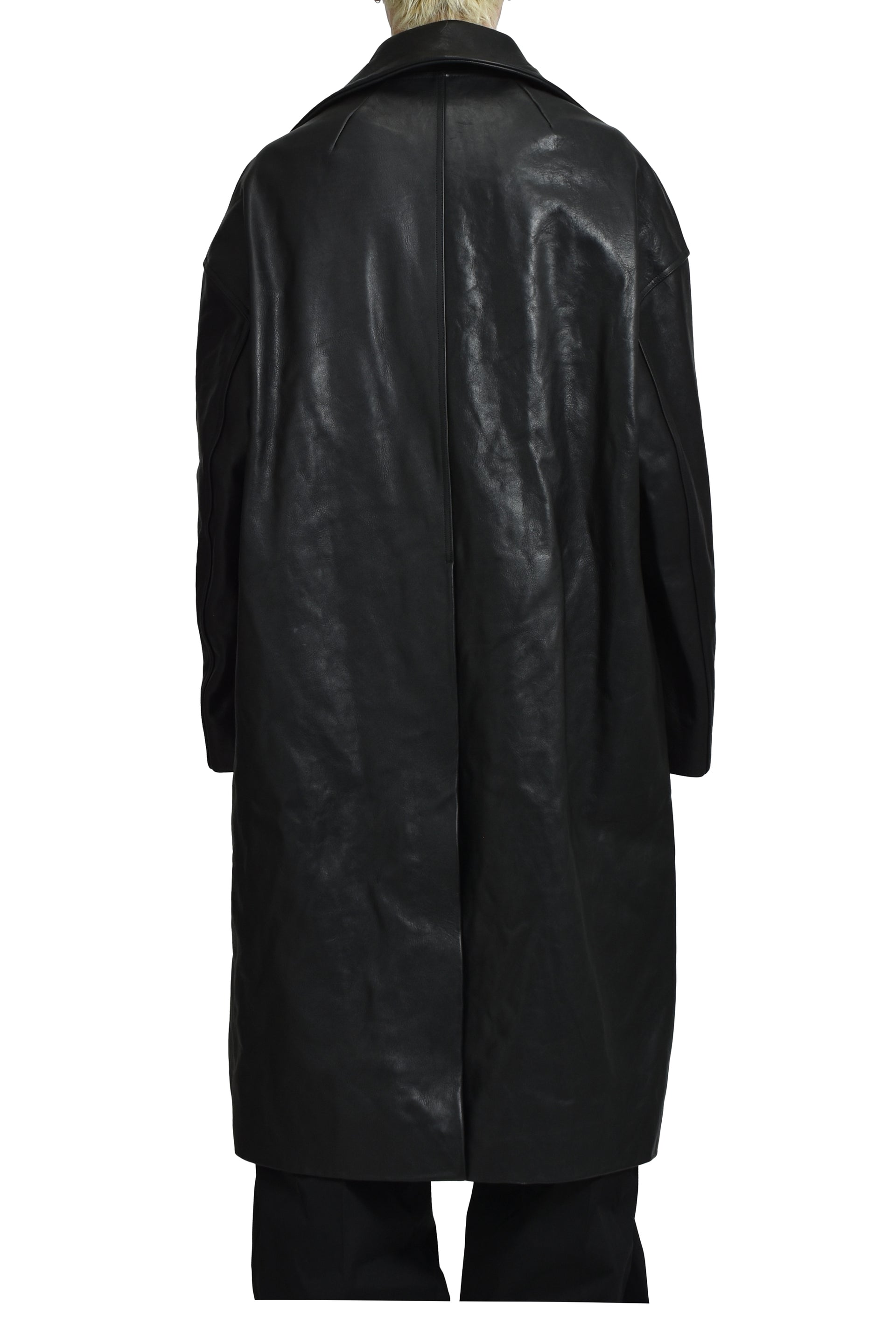 DRACUCOLLAR COAT / BLK