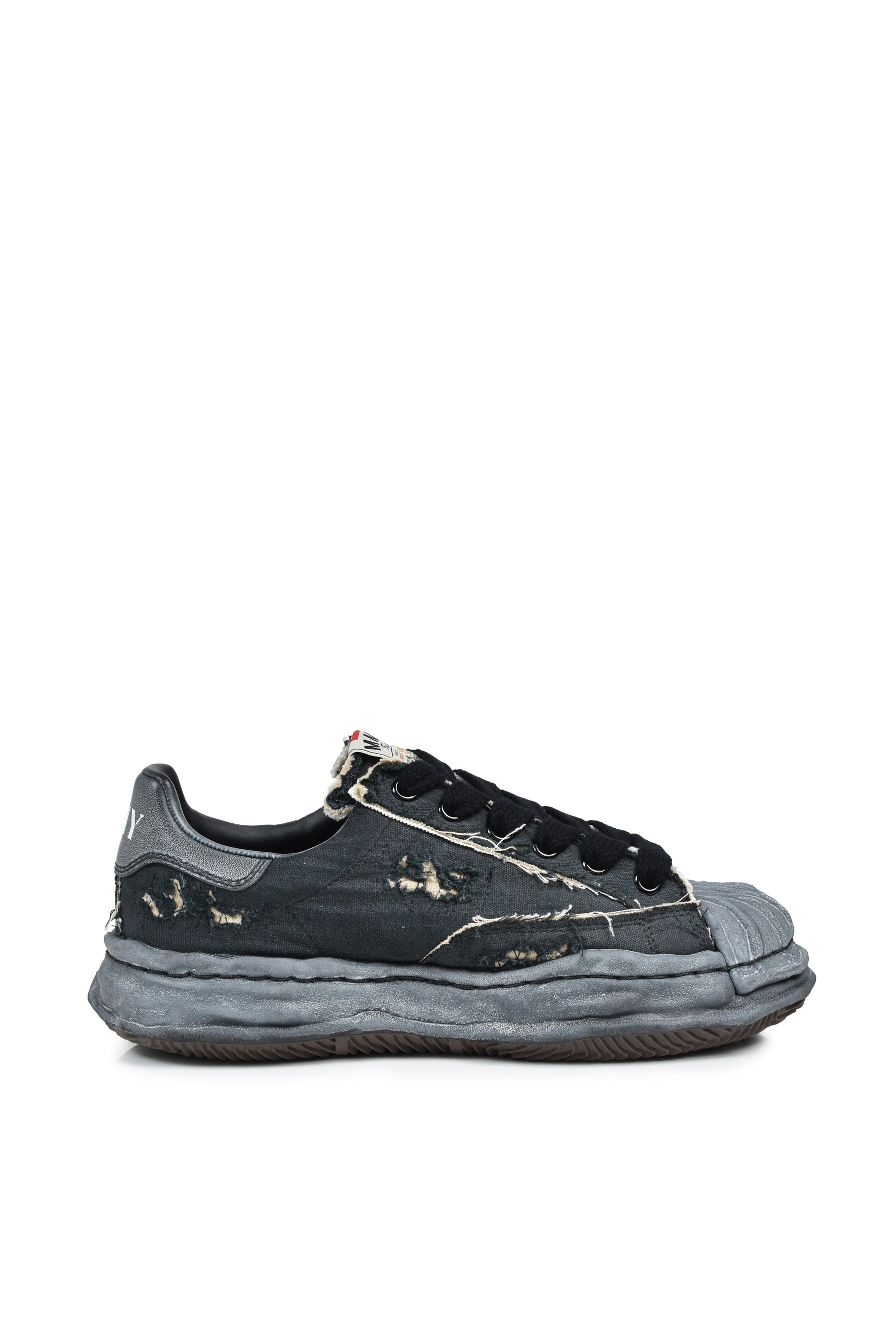 Maison MIHARA YASUHIRO SS26 BLAKEY RIPPING OVER DYE LOW CANVAS