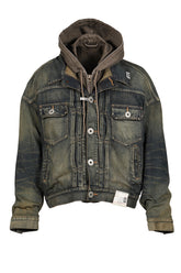 LAYERED DENIM JACKET / IND