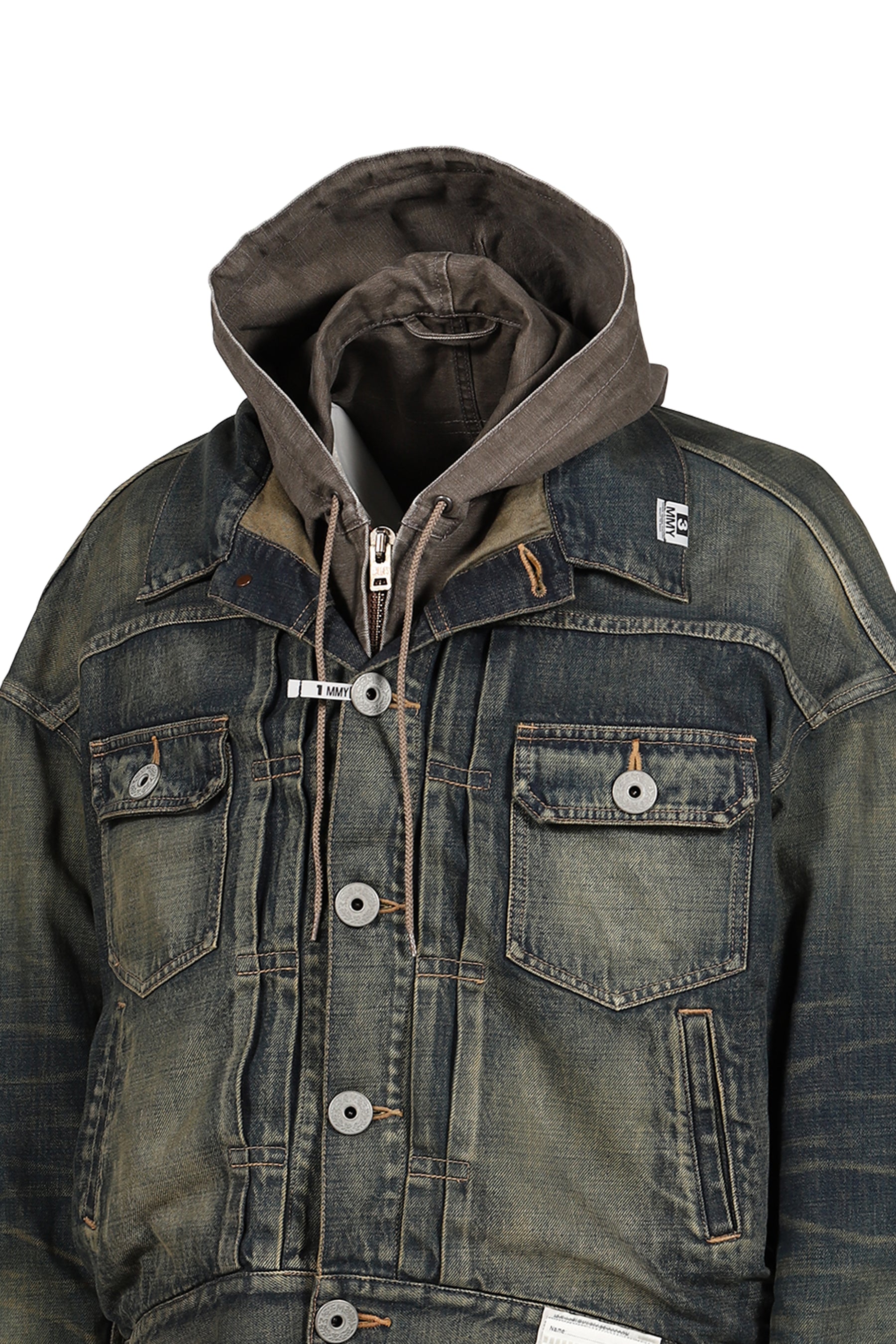 LAYERED DENIM JACKET / IND