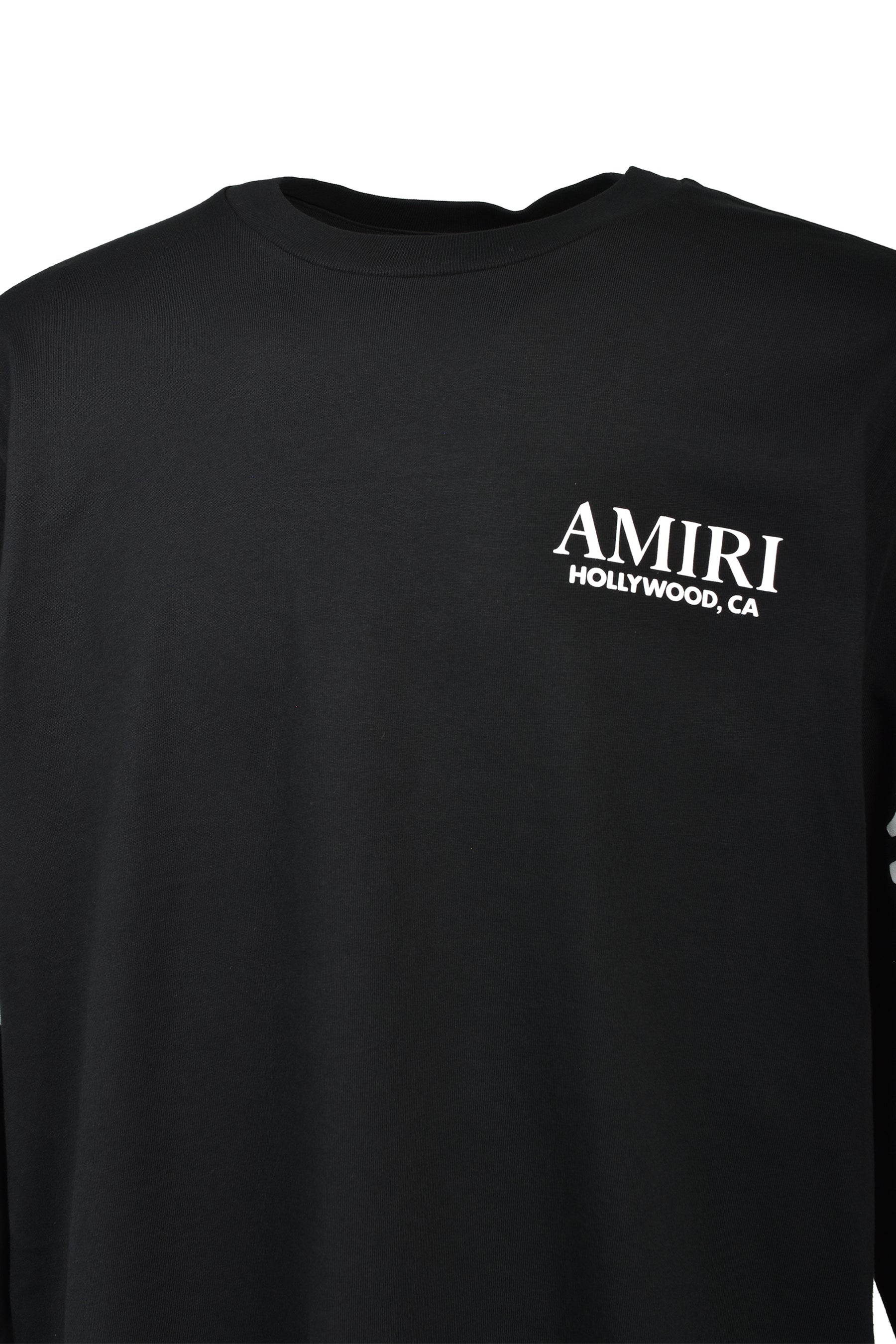 BONES STACKED L/S TEE / BLK