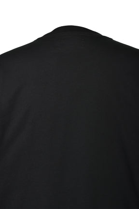 BONES STACKED L/S TEE / BLK