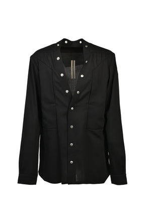 LARRY FOGPOCKET SHIRT / BLK