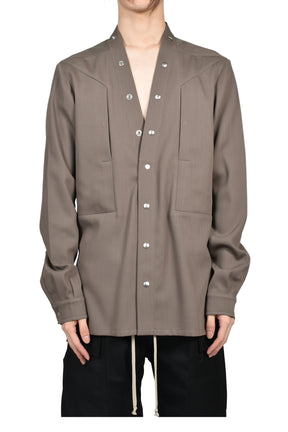 LARRY FOGPOCKETSHIRT / DUST