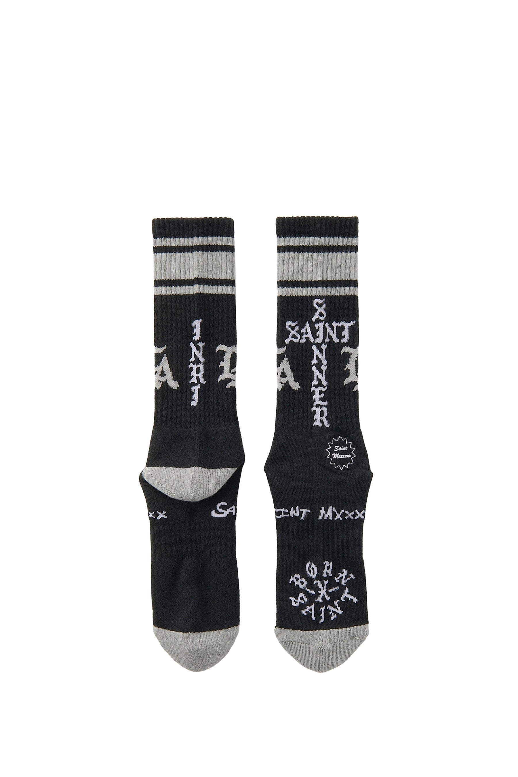 BR_SOCKS/ST SINNER / BLK