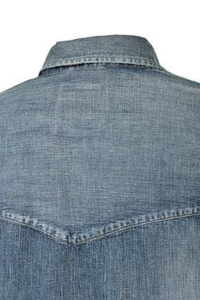 Maison MIHARA YASUHIRO DENIM SHIRTS W STICKER / IND