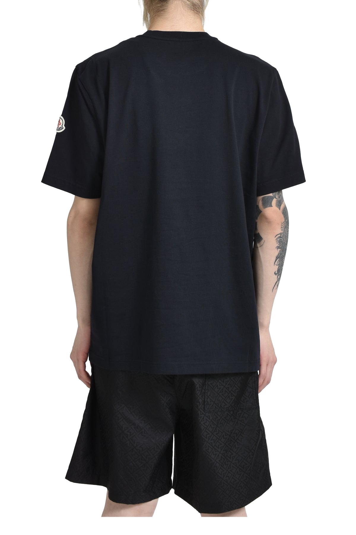 COLLEGE LOGO SS T-SHIRT / GRY