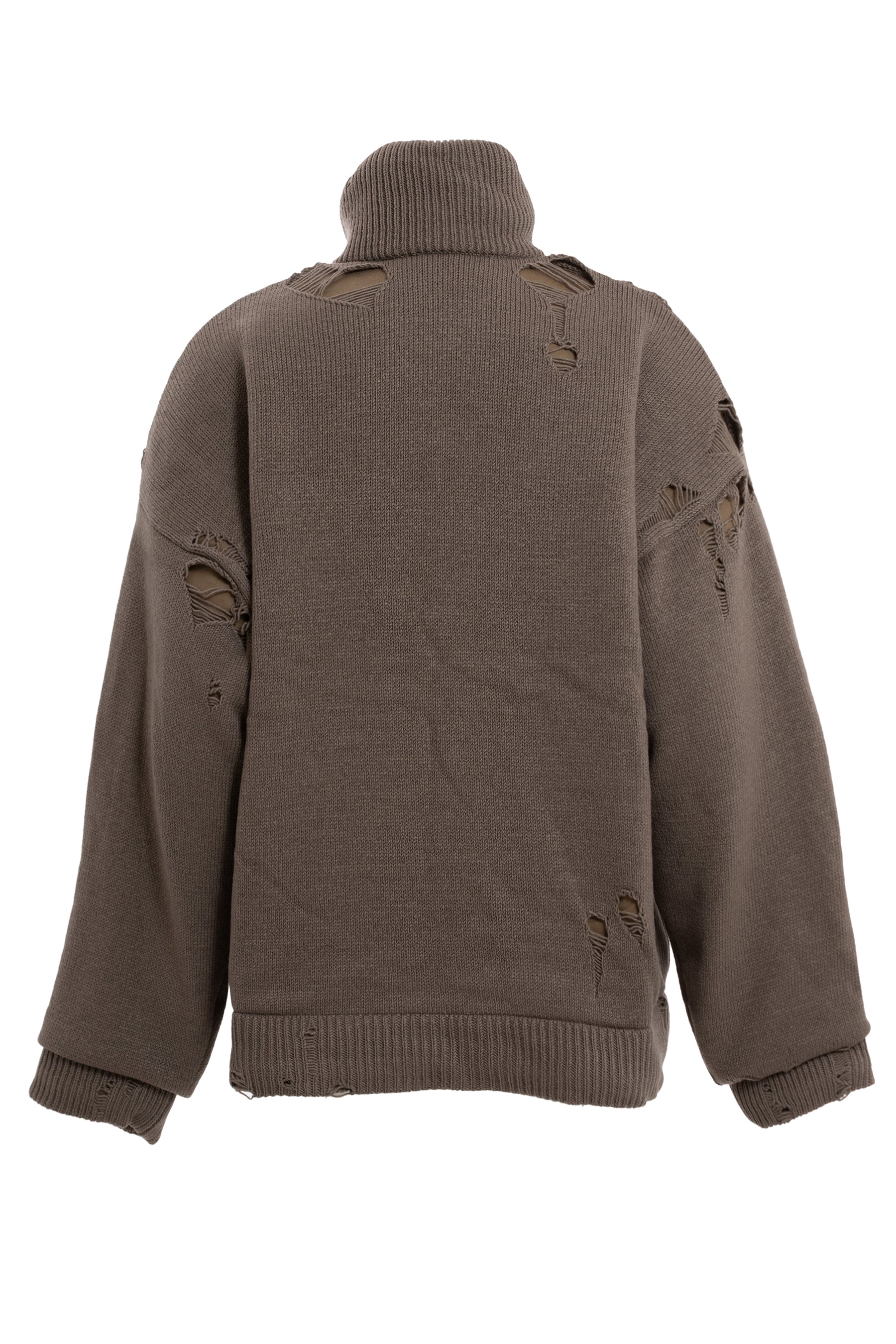 FORSOMEONE GRUNGE ARMY KNIT