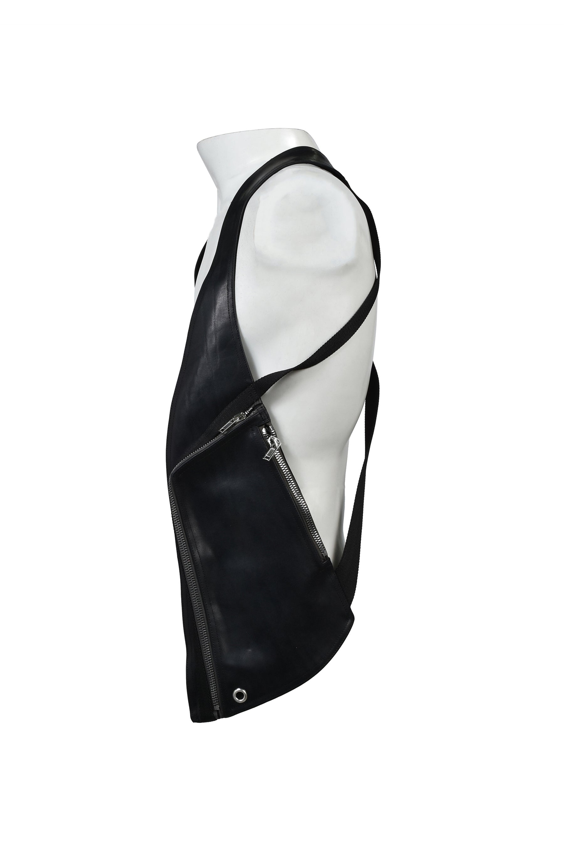 TEMPLE BAUHAUS VEST / BLK