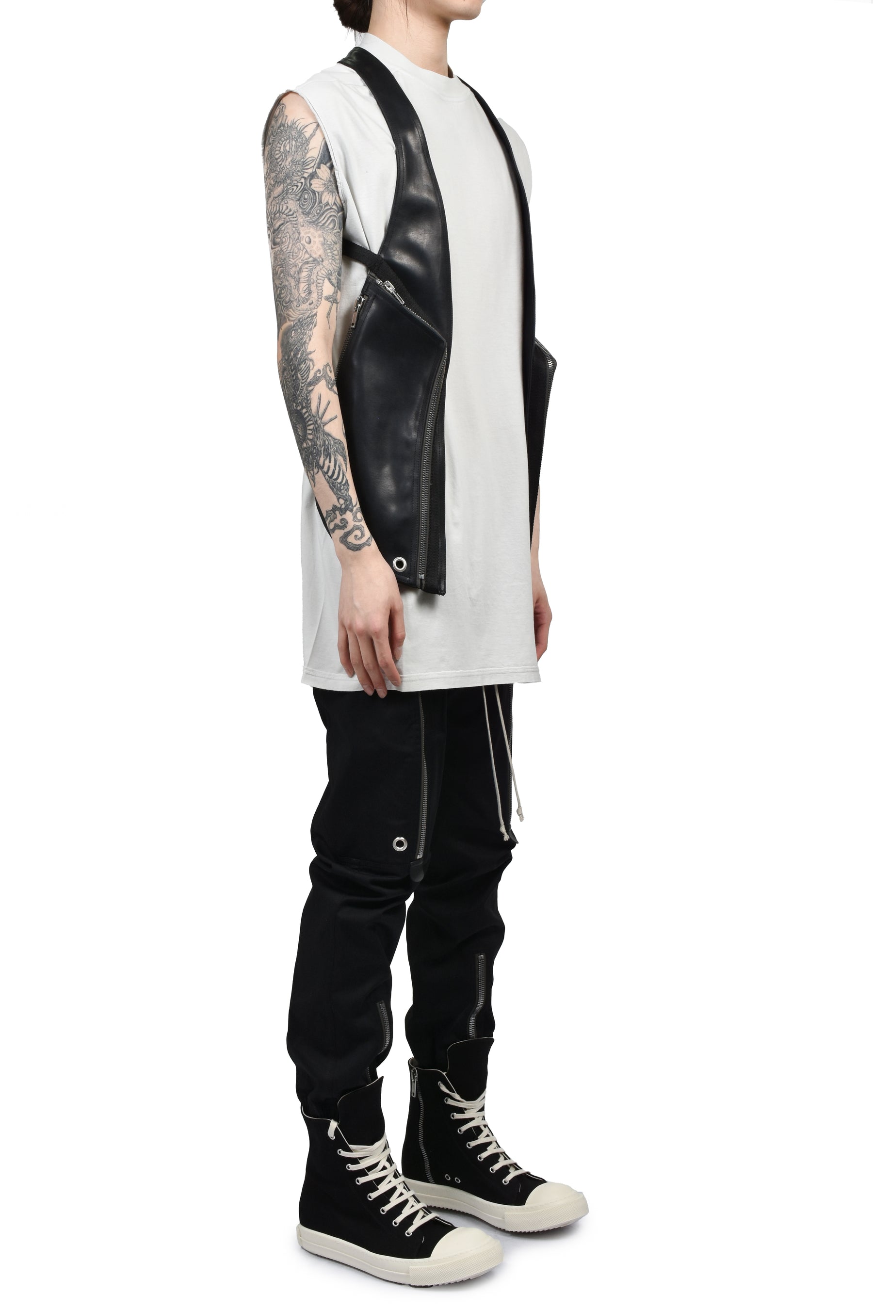 Rick Owens リック オウエンス SS26 TEMPLE BAUHAUS VEST / BLK