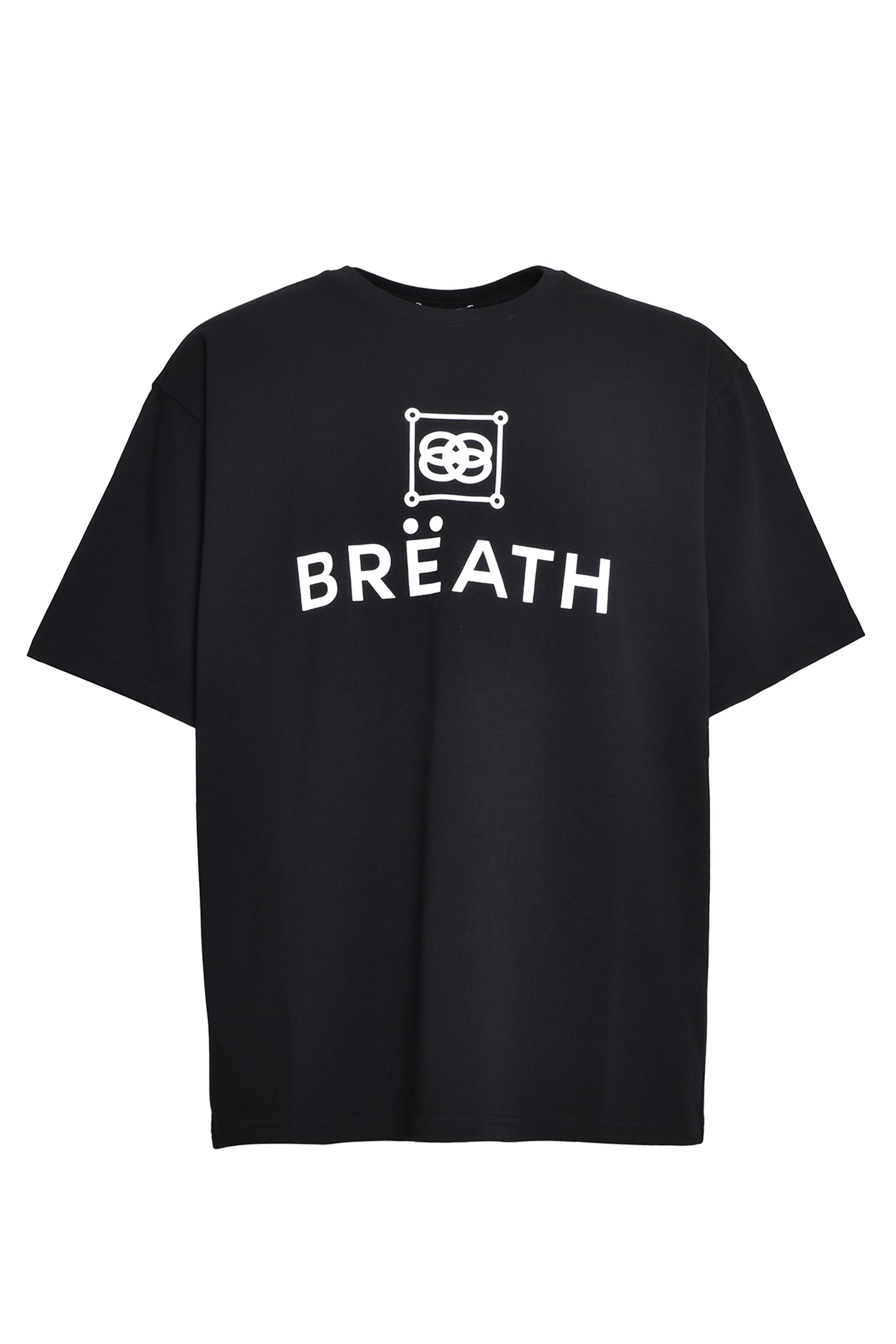 CREST LOGO TEE / BLK