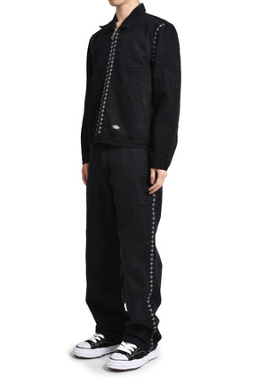 X STITCH EISENHOWER JACKET / BLK