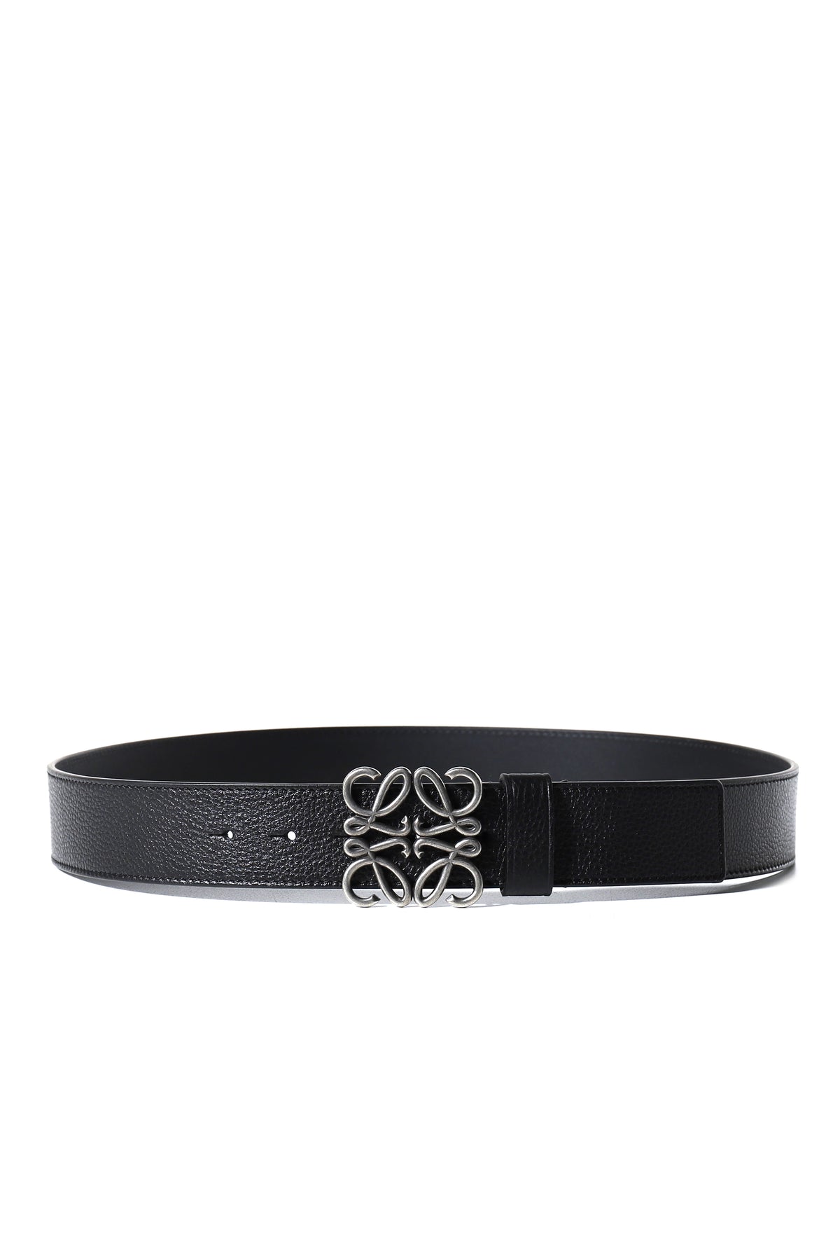 CHUNKY ANAGRAM BELT 4CM / BLK