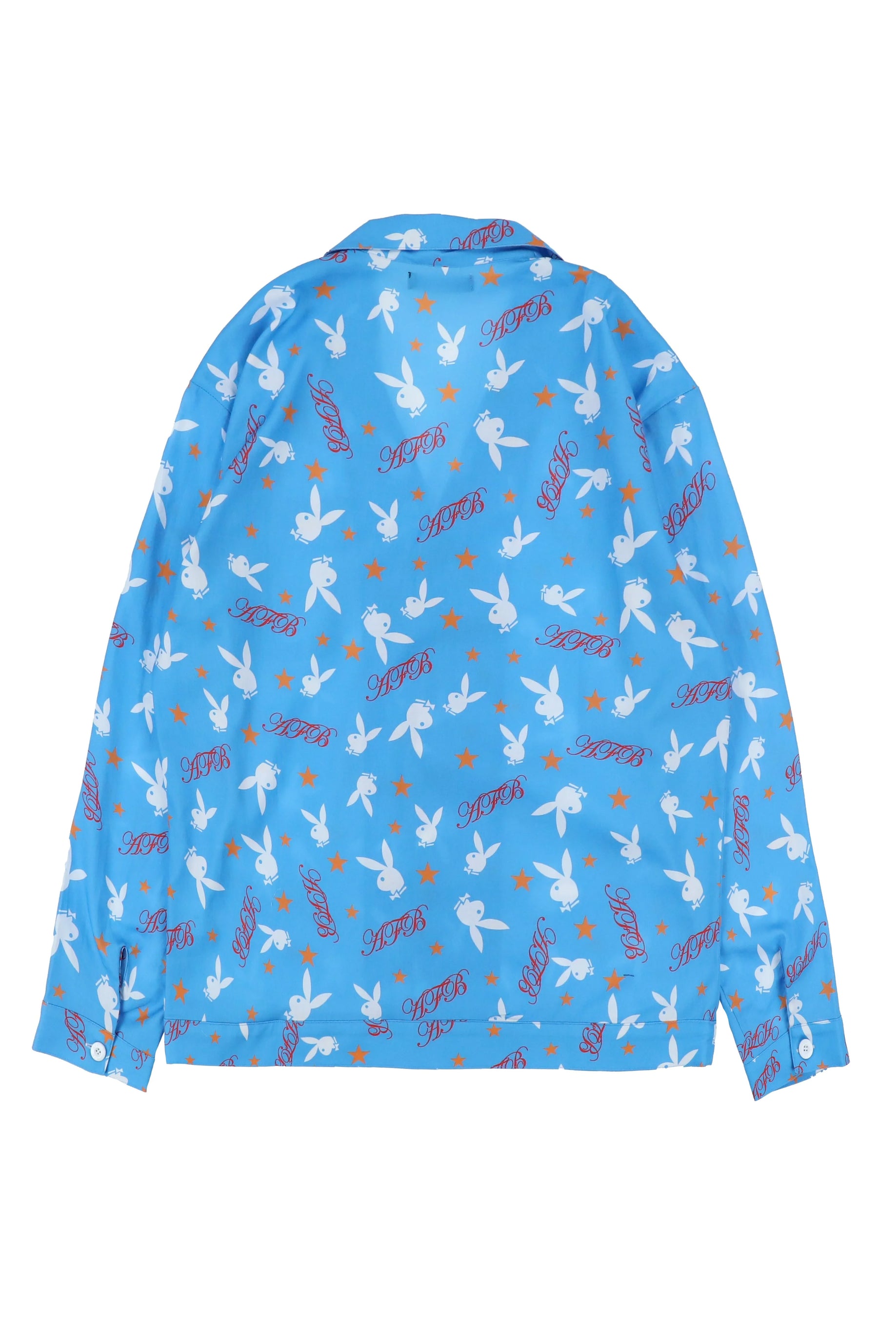 PLAYBOY Pajama Shirts / SKY BLU