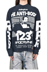 THE ANTI-BODY VINTAGE LS TEE / BLACK