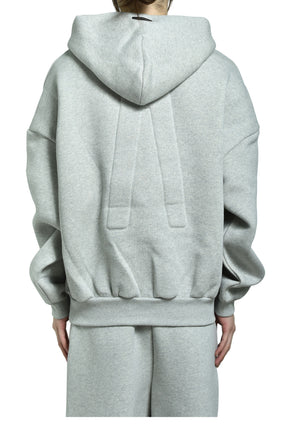 ATHLETIC HALFZIP HOODIE / MELANGE GRY 