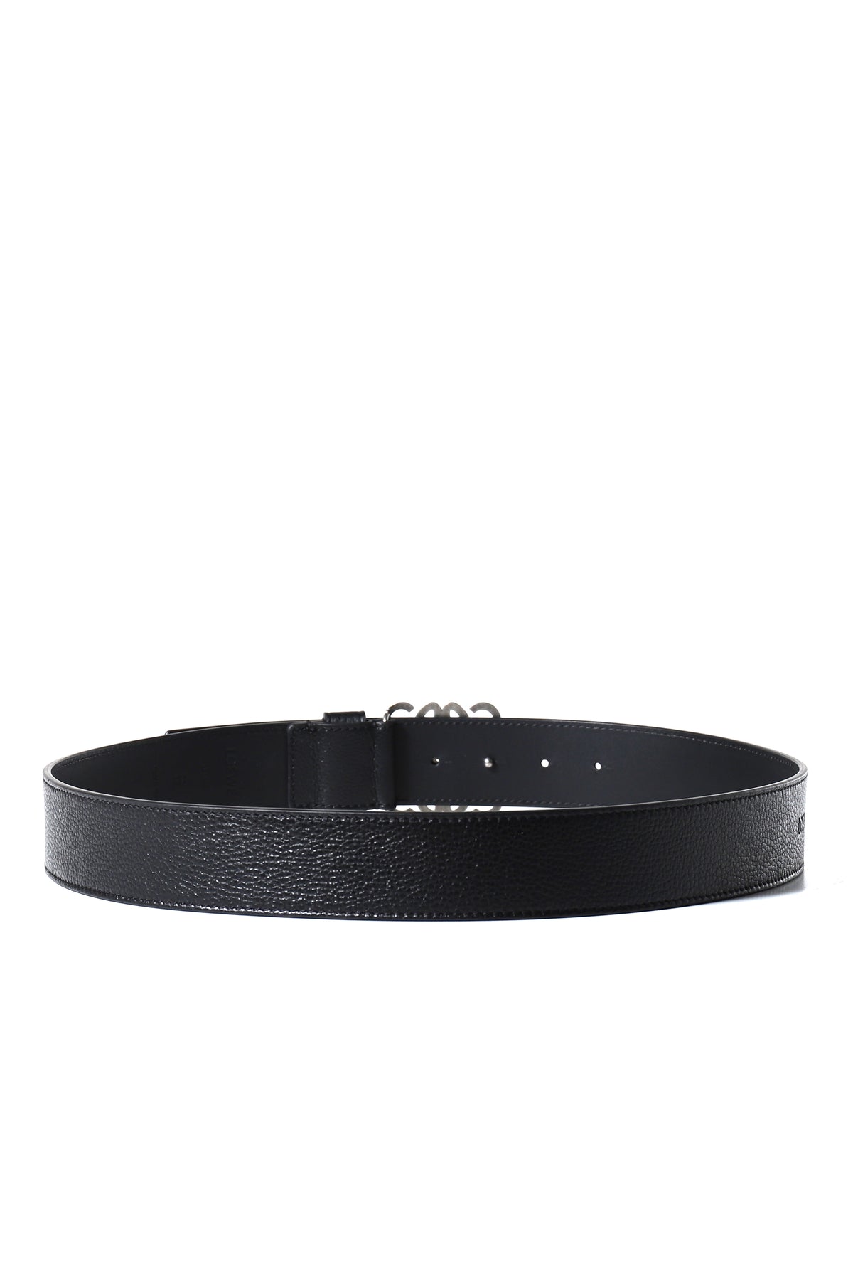 CHUNKY ANAGRAM BELT 4CM / BLK