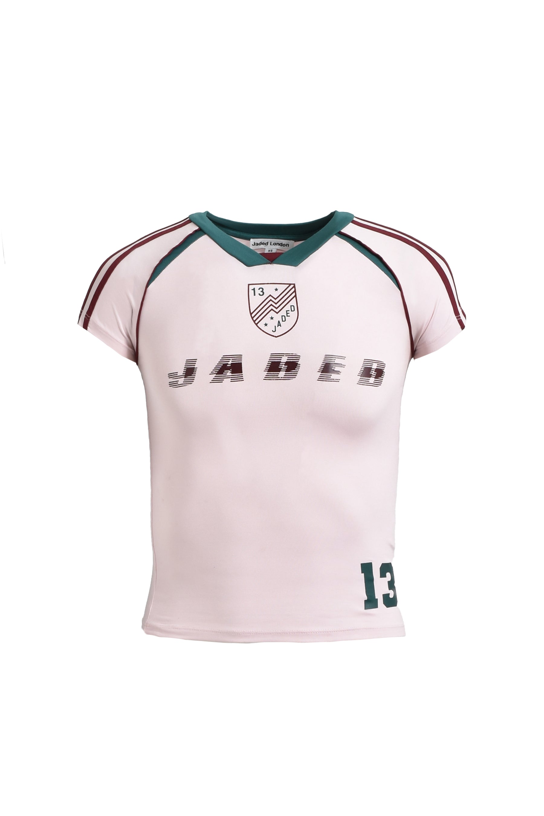 FOOTBALL BABY TEE - PINK / PNK