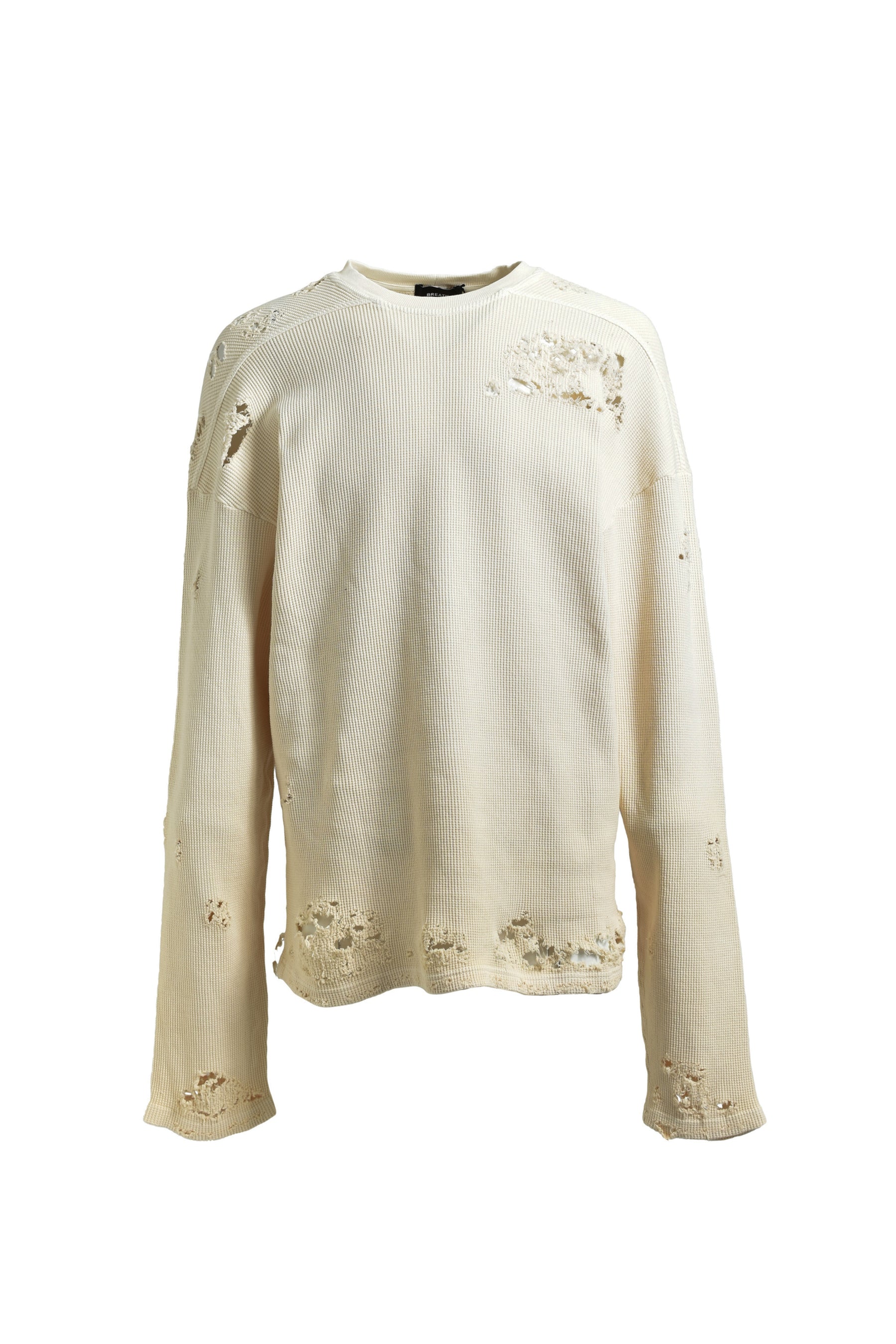 FADE DAMAGE LS TEE / BEI