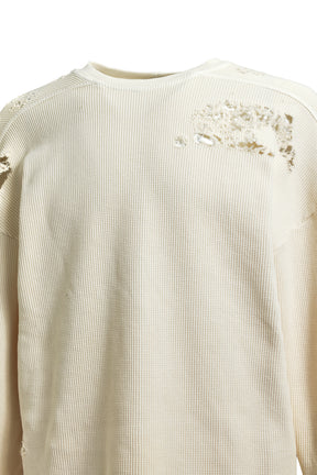 FADE DAMAGE LS TEE / BEI