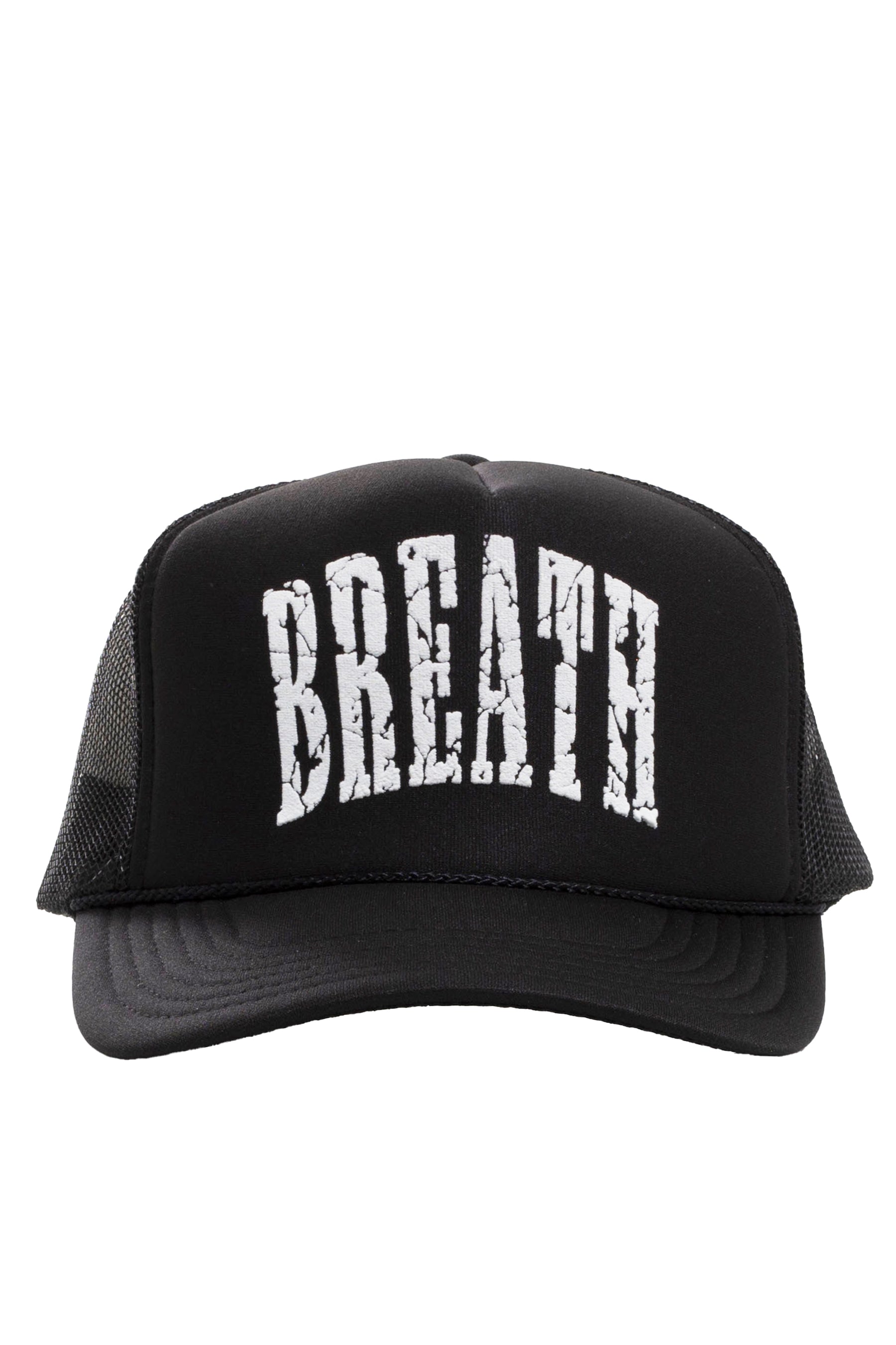 BREATH CRACK LOGO CAP/ BLK