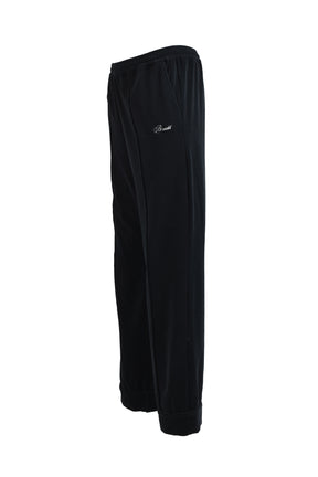 SCRIPT LOGO SLAB PANTS / BLACK