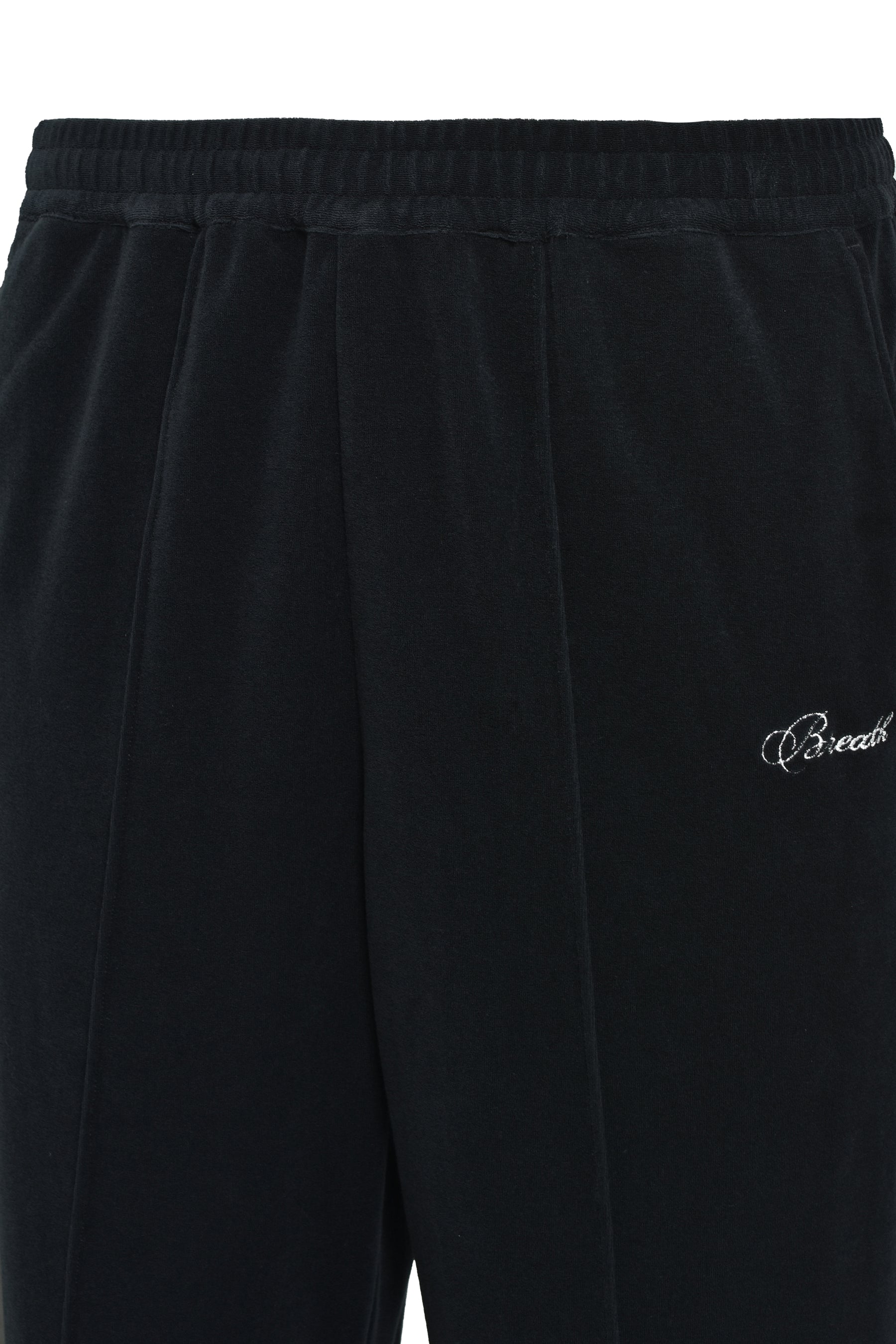 SCRIPT LOGO SLAB PANTS / BLACK