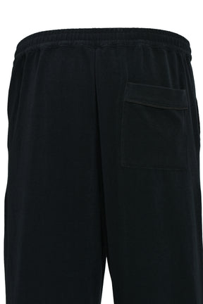 SCRIPT LOGO SLAB PANTS / BLACK