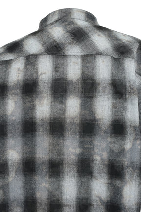 COLLAR LESS SHIRT / BLK