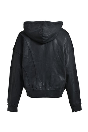 BREATH ブレス FW25 COATING ZIP UP HOODIE / BLK - NUBIAN ヌビアン