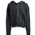 FADE ZIP UP HOODIE / BLK