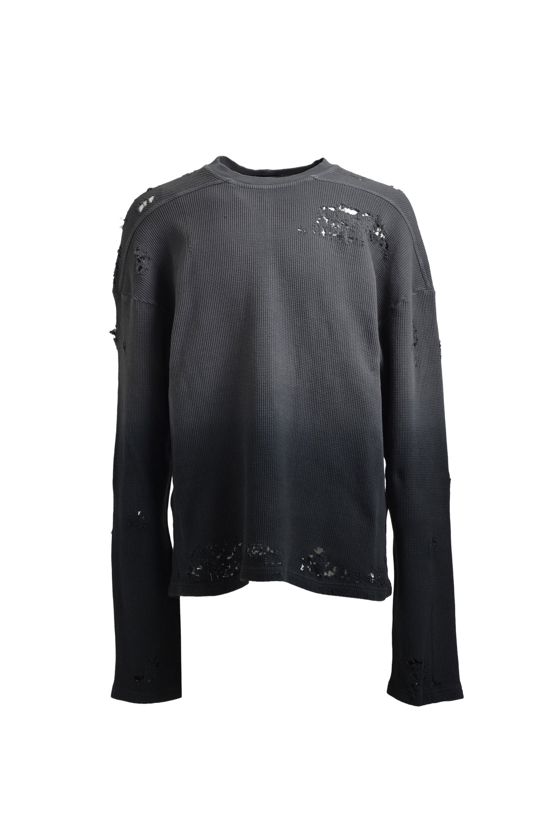 FADE DAMAGE LS TEE / BLK