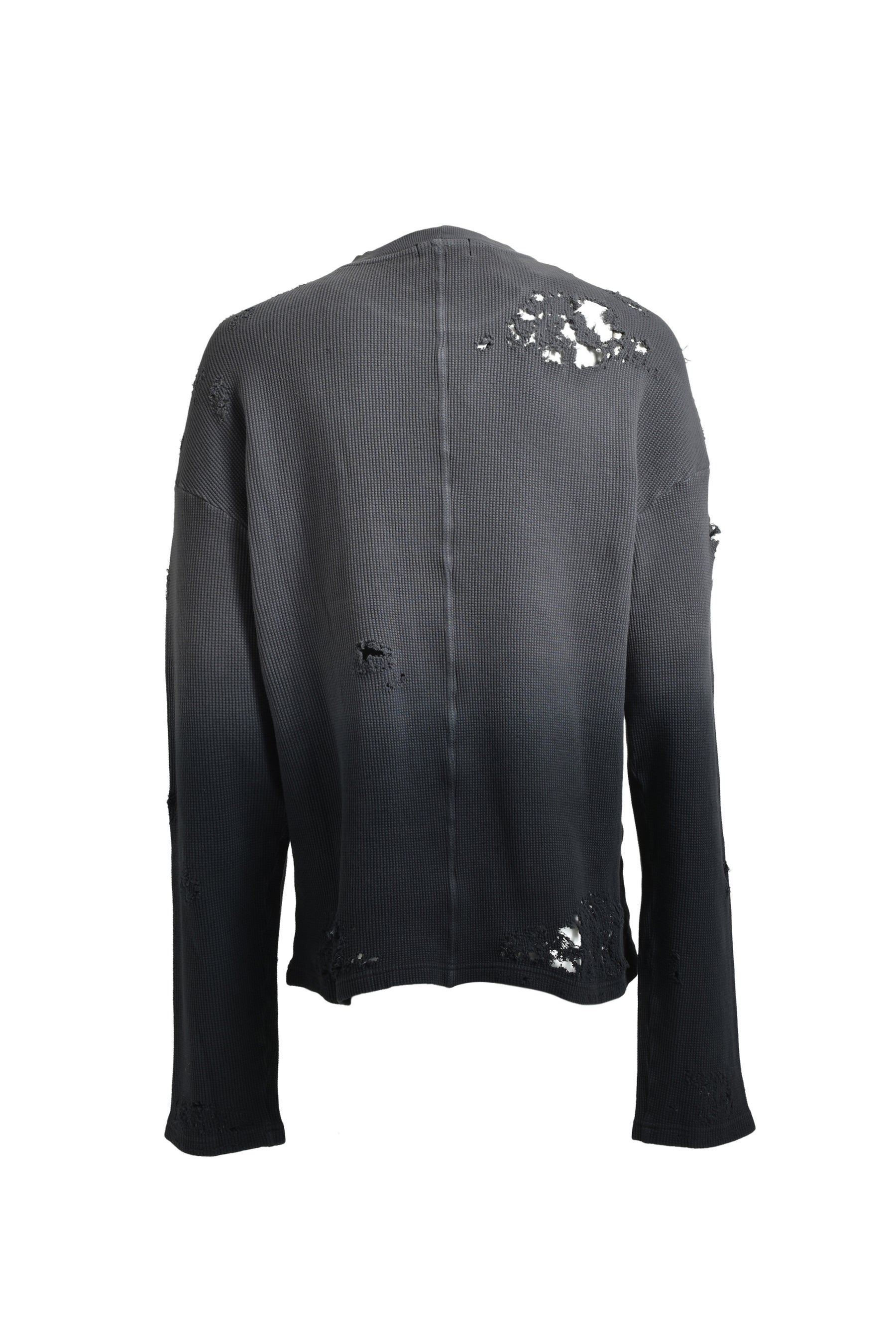 FADE DAMAGE LS TEE / BLK