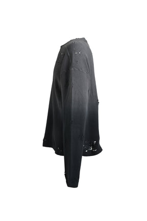FADE DAMAGE LS TEE / BLK