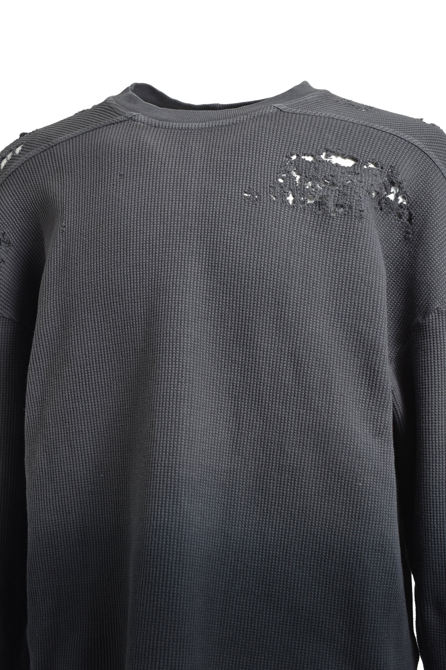 FADE DAMAGE LS TEE / BLK