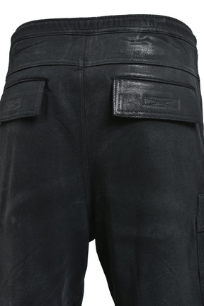 COATING TRIPLE CARGO PANTS / BLK