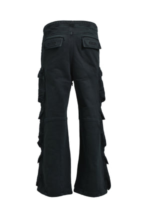 FADE TRIPLE CARGO PANTS / BLACK