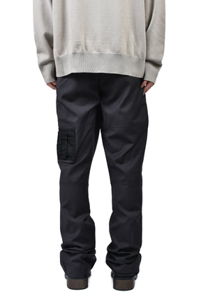 BOOTCUT WALLET TROUSER / BLACK 